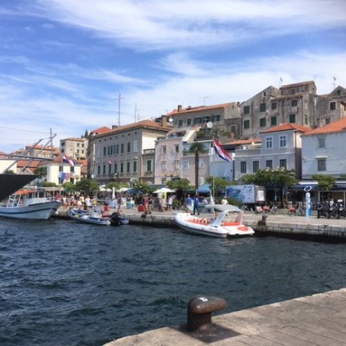 Der Hafen von Sibenik